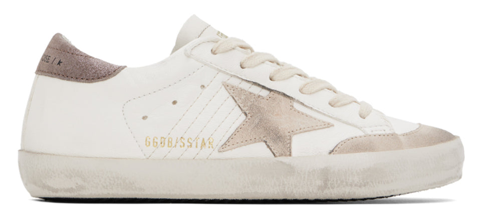 Golden Goose Super Star White Taupe Le Plug MX