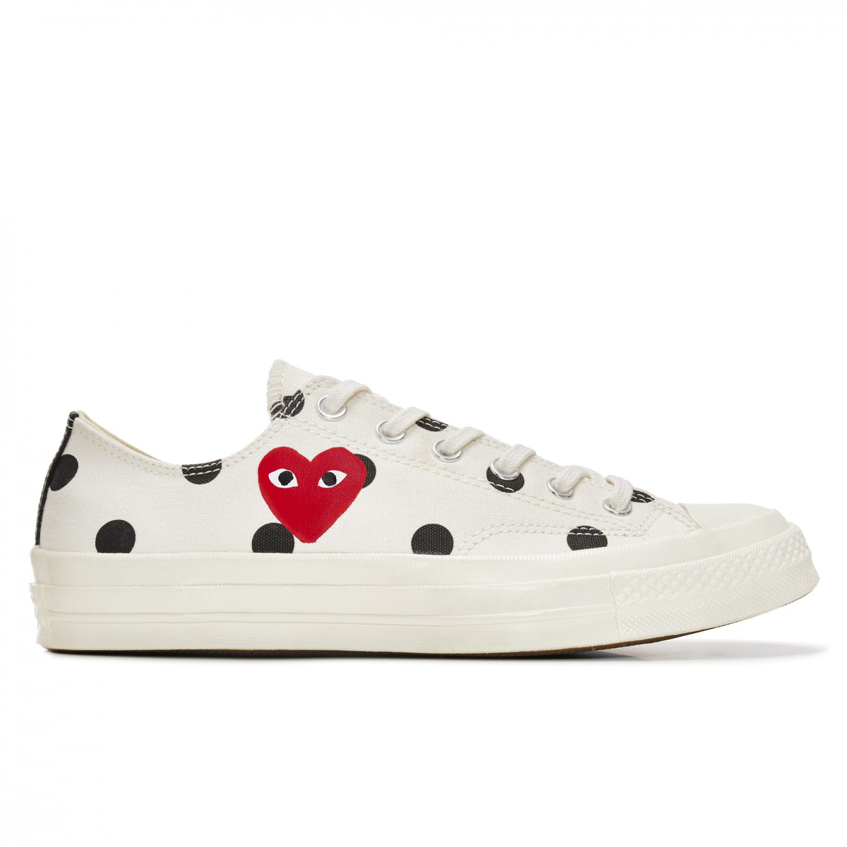 White low cdg converse shop