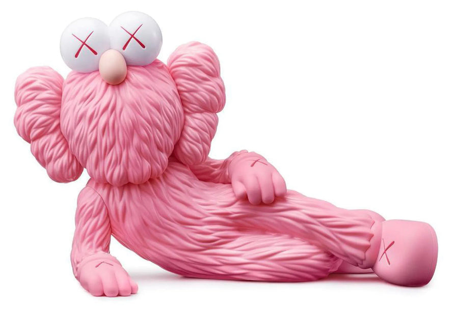 KAWS Time Off Vinyl Figure Pink – Le Plug MX