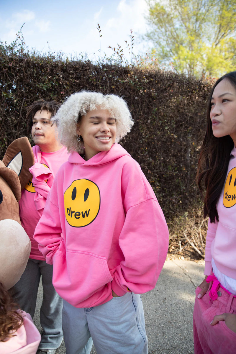 Drew House Mascot Hot Pink Hoodie – Le Plug MX