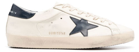 Golden Goose Super-Star Beige Night Blue