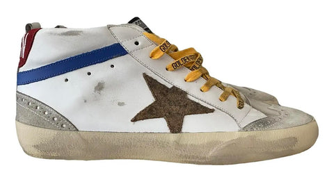 Golden Goose Mid Star Leather Brown