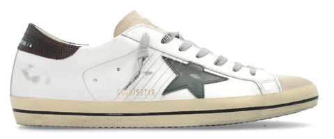 Golden Goose Super-Star Forest Green Taupe