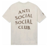 Anti Social Social Club X Undefeated Still Paranoid Light Sand Tee