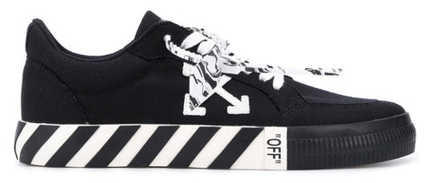 Off-White Vulc Low Logo Patch Black White