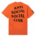 Anti Social Social Club X Undefeated Still Paranoid Orange Tee