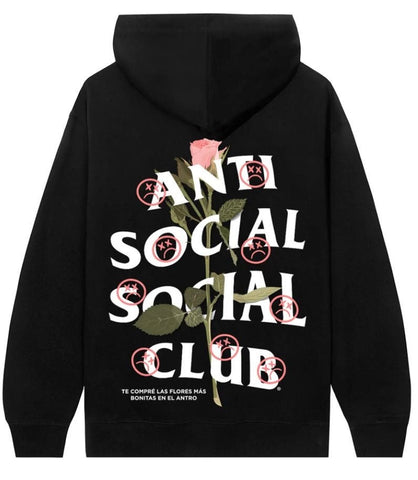 Anti Social Social Club X Junior H Sadboyz Rose Hoodie