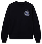 Anti Social Social Club X Fragment Design Bolt Black Navy Crewneck