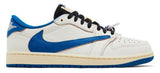 Jordan 1 Low Fragment Design X Travis Scott Sail Military Blue