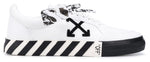 Off-White Vulc Low Logo Patch White Black