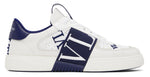 Valentino Garavani VL7N Low White Navy Sneakers