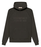 Fear of God ESSENTIALS Raglan Hoodie Off Black