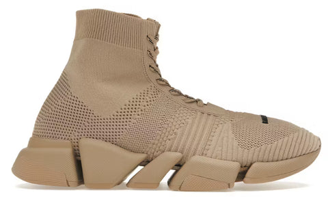 Balenciaga Speed 2.0 Lace Up Beige