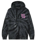 Anti Social Social Club Gelasius Black Tie Dye Hoodie