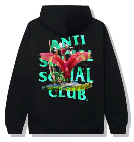 Anti Social Social Club 5:44 AM Black Zipped Hoodie