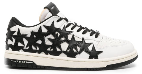 AMIRI Stars Court Low White Black