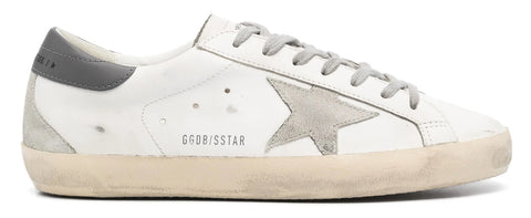 Golden Goose Super-Star White Grey
