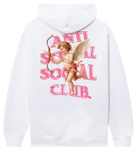 Anti Social Social Club Lupercalia White Hoodie