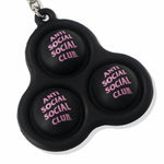 Anti Social Social Club Still Stressed Black Keychain