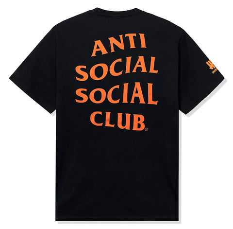 Anti Social Social Club X Undefeated Still Paranoid Black Tee