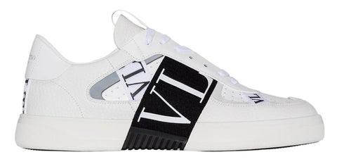 Valentino Garavani VL7N Low White Black Sneakers