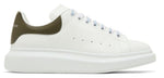 Alexander McQueen Oversized White Khaki Sneakers