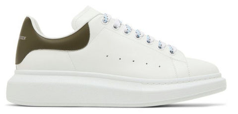 Alexander McQueen Oversized White Khaki Sneakers