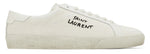 Saint Laurent Court Classic SL/06 Low Embroidered Cream