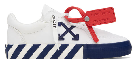 Off-White Vulc Low Canvas White Navy