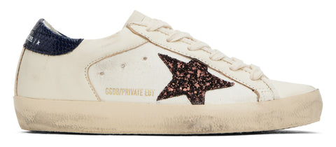 Golden Goose Super-Star Brown Beige Navy