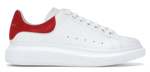 Alexander McQueen Oversized White Red Sneakers