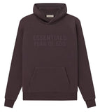 Fear of God ESSENTIALS Raglan Hoodie Plum