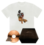 Travis Scott Utopia B1 Pack White Tee + Album Cover CD