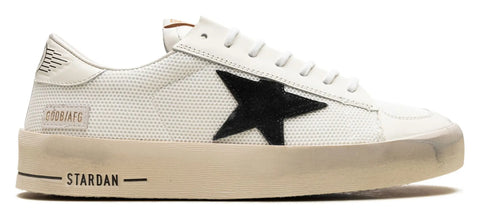 Golden Goose Stardan White Black