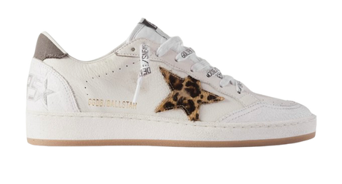 Golden Goose Ball Star Leopard