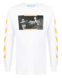 Off-White Caravaggio Painting Long Sleeve White Tee