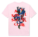 Anti Social Social Club Double Dragon Pink Tee