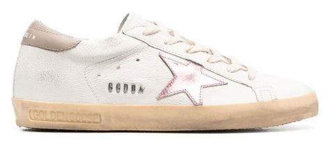 Golden Goose Super-Star White Antique Pink