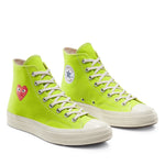 Play Converse Comme des Garçons High Top Bright Green