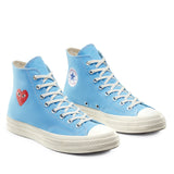 Play Converse Comme des Garçons High Top Bright Blue