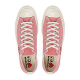 Play Converse Comme des Garçons Low Top Bright Pink