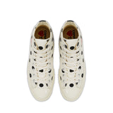 Play Converse Comme des Garçons Low Top Polka Dot White