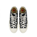 Play Converse Comme des Garçons High Top Polka Dot Black