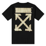 Off-White Tape Arrows Tee Black & Beige