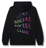 Anti Social Social Club Fuzzy Connection Black Hoodie