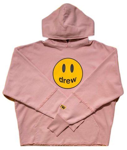 Drew House Mascot Deconstructed Dusty Rose Hoodie