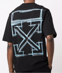 Off-White Marker Skate Tee Black Blue