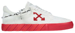 Off-White Vulc Low Logo Patch White Red