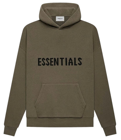 Fear of God ESSENTIALS Knit Hoodie Harvest