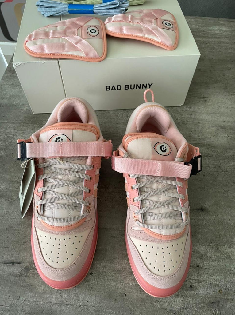 Zapatillas Adidas Forum Low Tenis Bad Bunny Rosa Precio Easter Egg